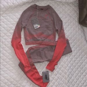 BNWT Gymshark Amplify Workout Set